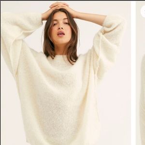 Free people angelic pullover new without tags